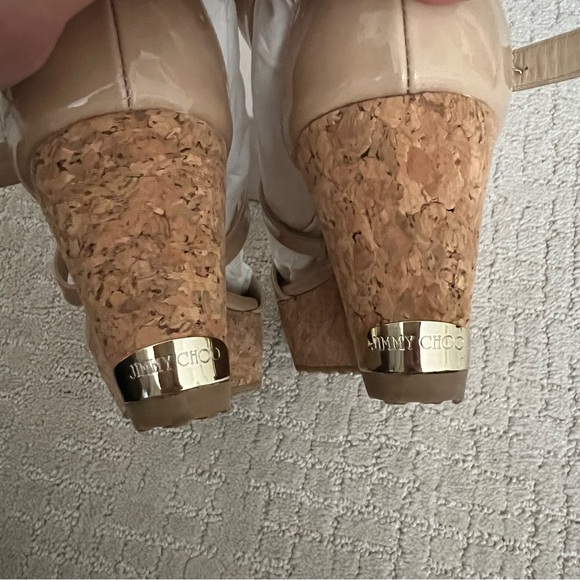 Jimmy Choo Portia Cork Wedge - Picture 11 of 13